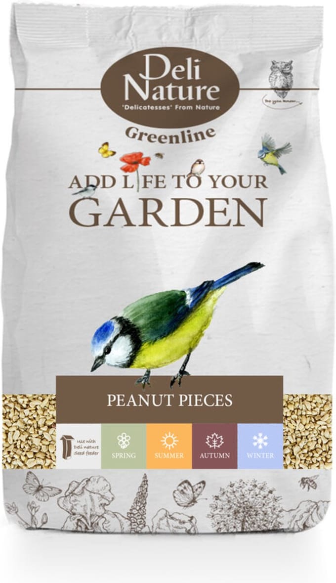 Deli Nature Greenline Peanut Pieces 850 gr