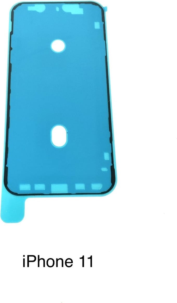 iPhone 11 Frame Sticker – Scherm Plakstrip – Waterdicht Lijmdeel