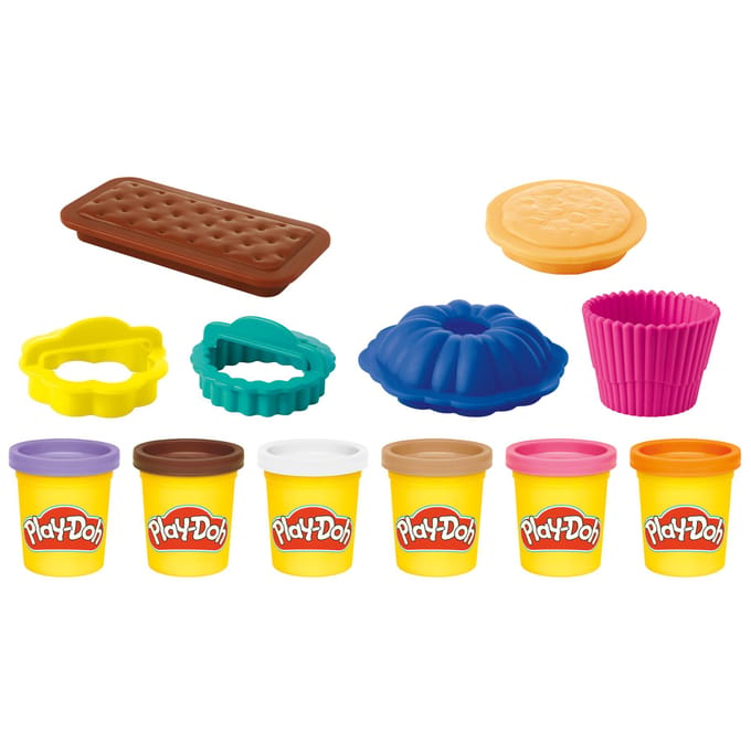 Play-Doh Bakkertje-speelset, keukenspeelgoed voor kinderen van 3+