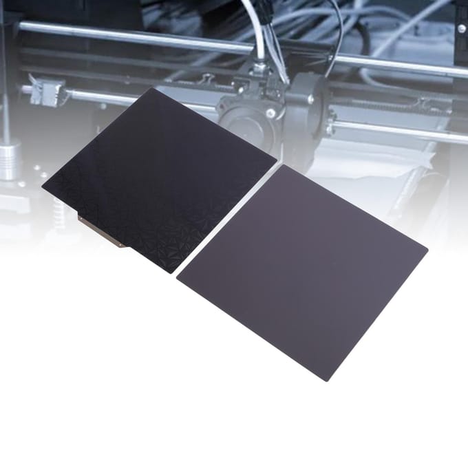 PEO PEI Plaat Flexibel Bouwplatform 2-zijdig Verwarmd Bed Bord Platform voor QIDI Q1 Pro 3D-printer black