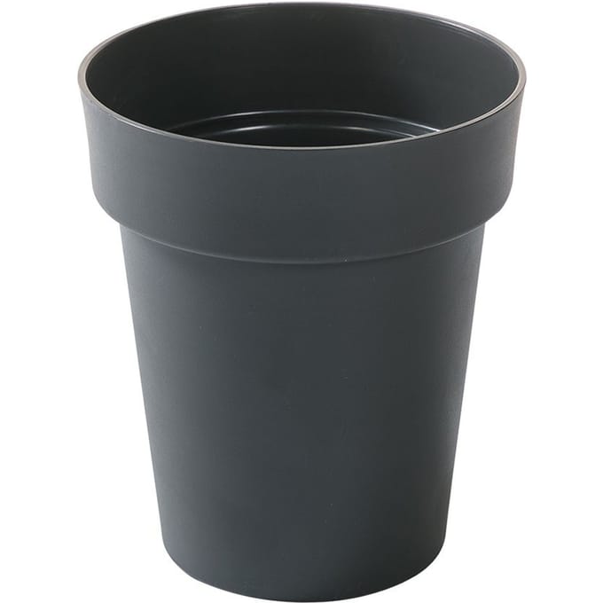 Baytex Bloempot Midnight  – Ø 25 cm - Grijs