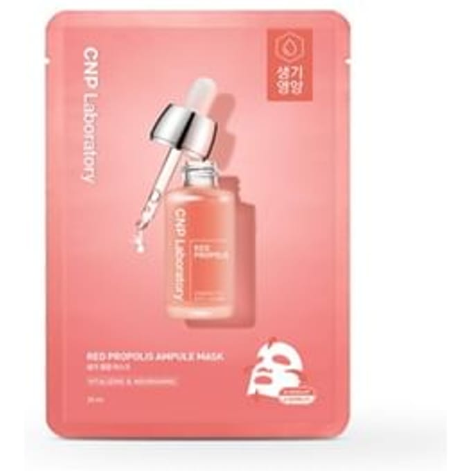 [CNP LABORATORY] (bo) Red Propolis Ampule Mask (25ml*10ea) 1 Pack / No Box(Case) / Safe Box / (j) pink