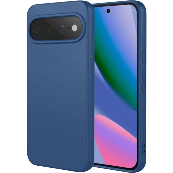 Mocaa Google Pixel 11 Siliconen Hoesje Blauw
