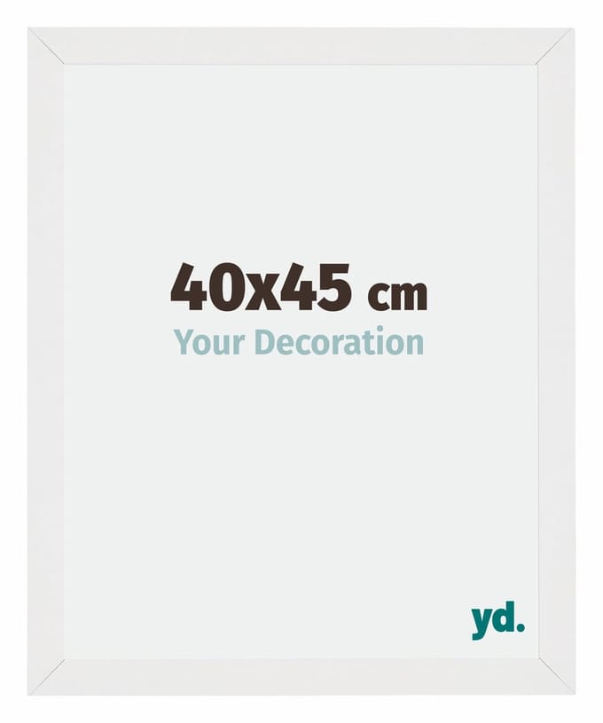 Your Decoration - Fotolijst 40x45 cm - MDF - Wit Hoogglans - Mura