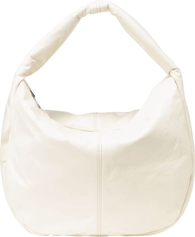 Marc O'Polo Schoudertas Maisy Hobo Bag Chalky Sand Crème