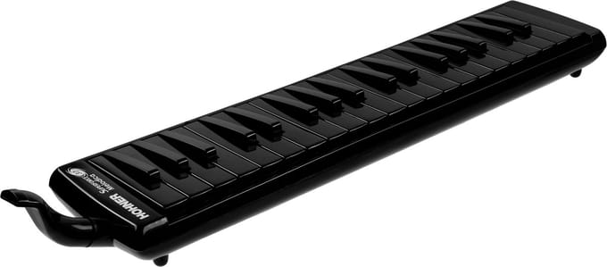 HOHNER Melodica, Superforce 37, zwart, zwarte toetsen