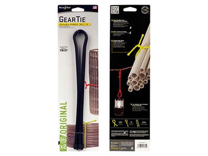 Nite ize gear tie allesbinder 2-pack zwa