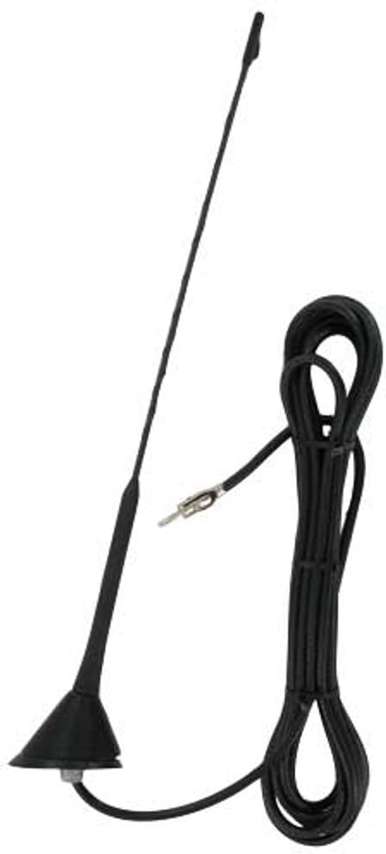 Dakantenne 16V zwart passief 76°