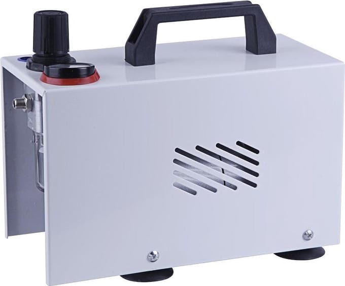 Fengda FD-18B Airbrush mini compressor - max 4 bar – werkdruk 1-2 bar
