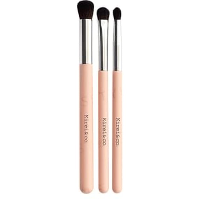 Kirei&co. - Eyeshadow & Point Makeup Brush Set 3 pcs