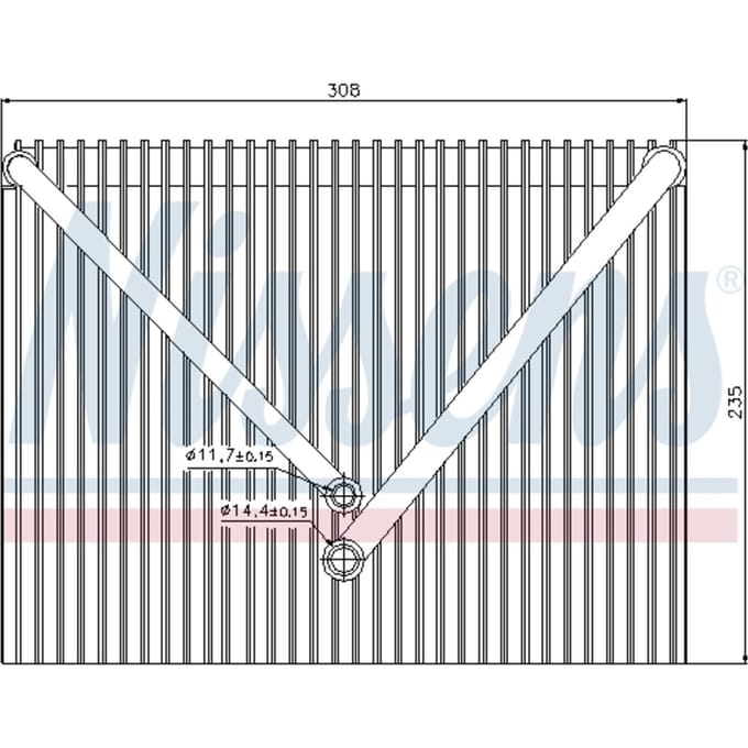 Verdamper, airconditioning NISSENS 92257