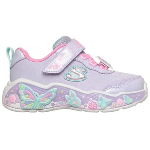 Skechers S LIGHTS\xAE-LIL BUTTERFLY BLISS Meisjes Sneakers - Lavendel