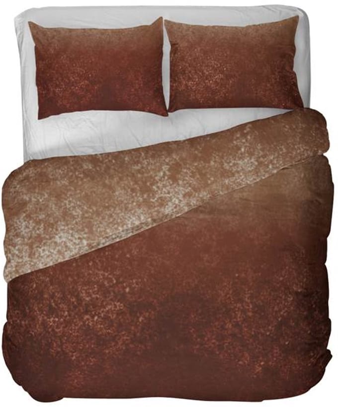 Kayori Gassho Dekbedovertrek - Extra breed - 260x200/220 cm - Terra