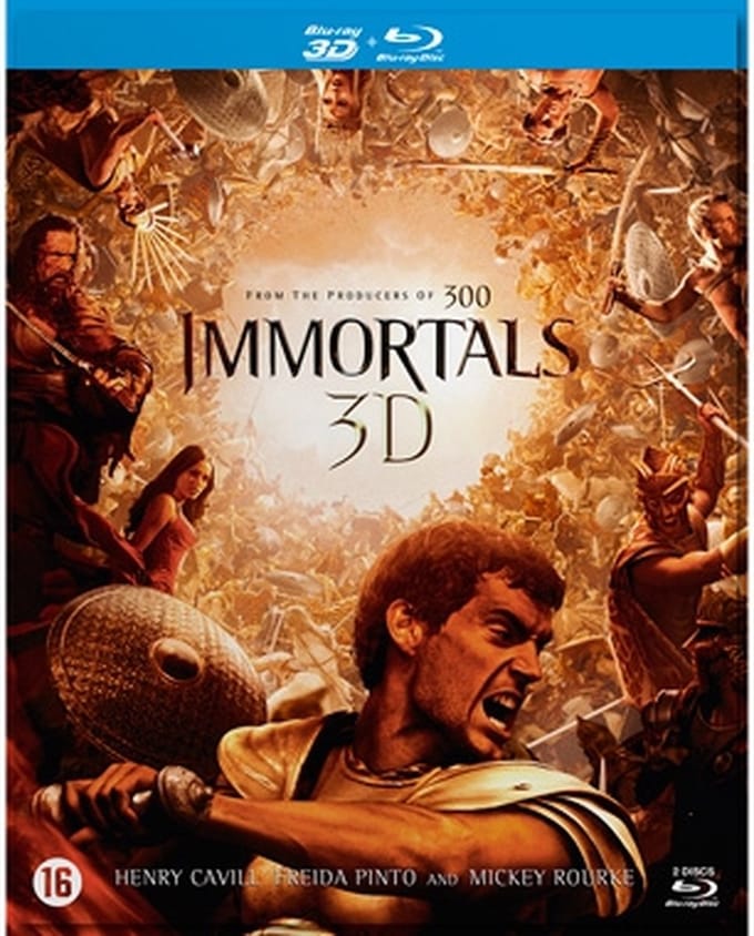 Immortals (3D Blu-ray)