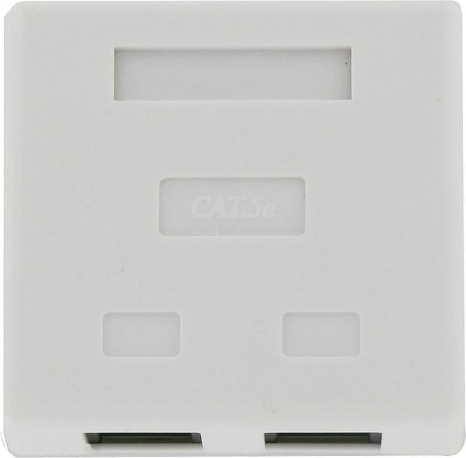 KOPP koppeldoos voor het splitten van RJ45 verbindingen | WIT