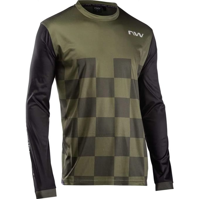 Northwave Sharp Langarm Enduro Trui Groen,Zwart L Man
