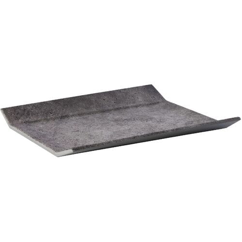GGM Gastro (6 Stück) GN-Tablett 1/2 - ELEMENT - Melamin - Höhe: 35mm - Grau