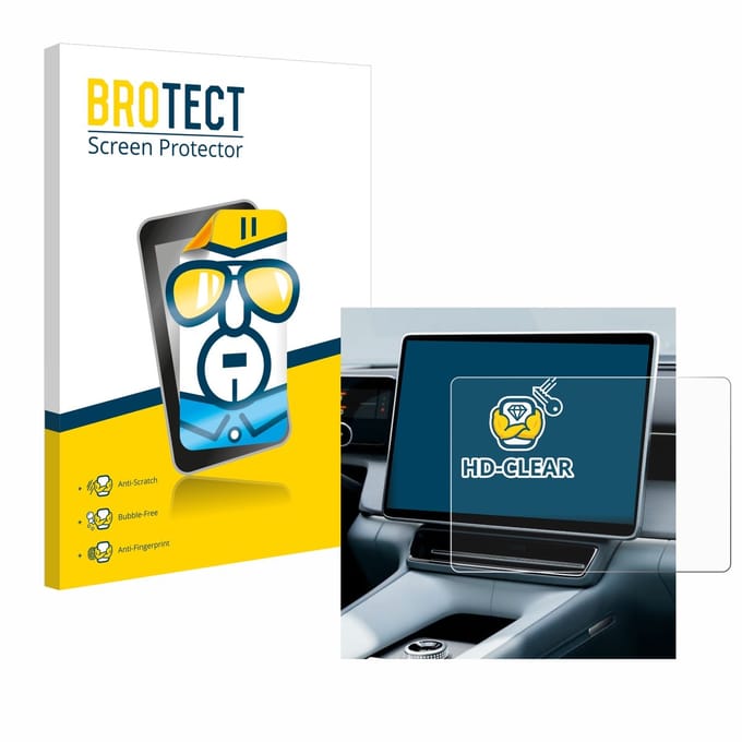 BROTECT - Screenprotector voor Polestar 4 2025 - Folie Beschermfolie transparant