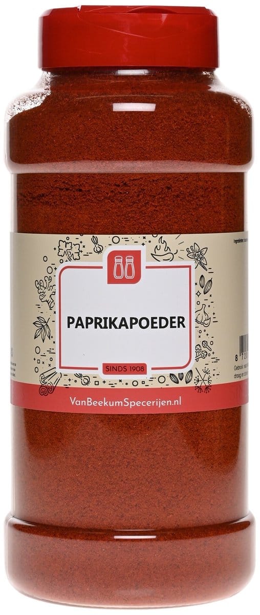 Van Beekum Specerijen - Paprikapoeder - Strooibus 450 Gram