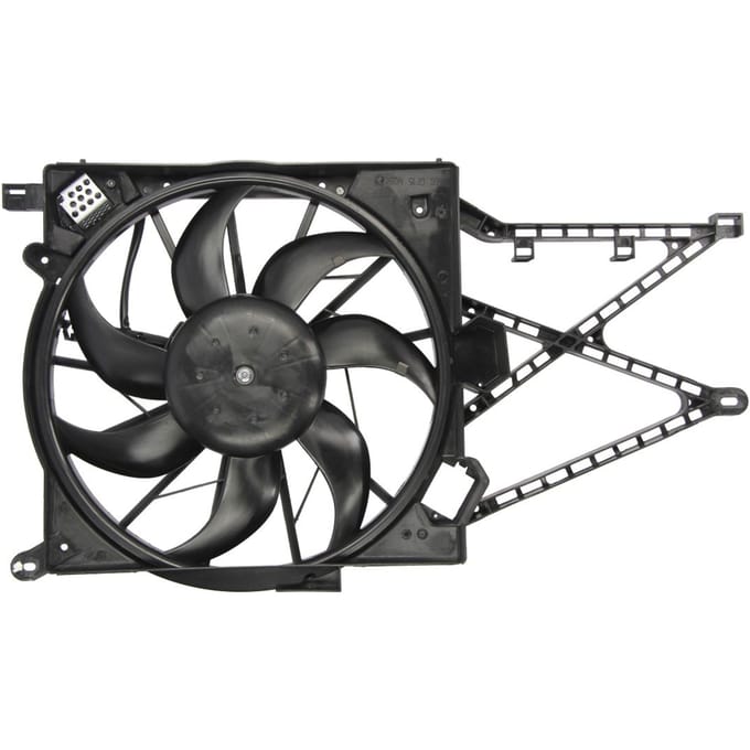 Koelventilatorwiel, motorkoeling THERMOTEC D8X018TT