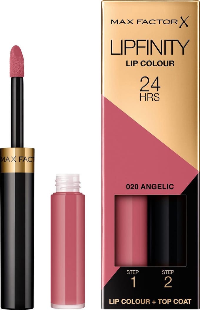 Max Factor Lipfinity Lip Colour Lippenstift Angelic 020 2.3 ml + 1.9 g