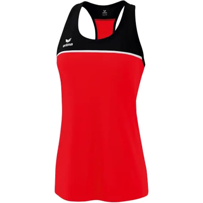 Erima Change Tanktop Dames - Rood / Zwart / Wit | Maat: 40