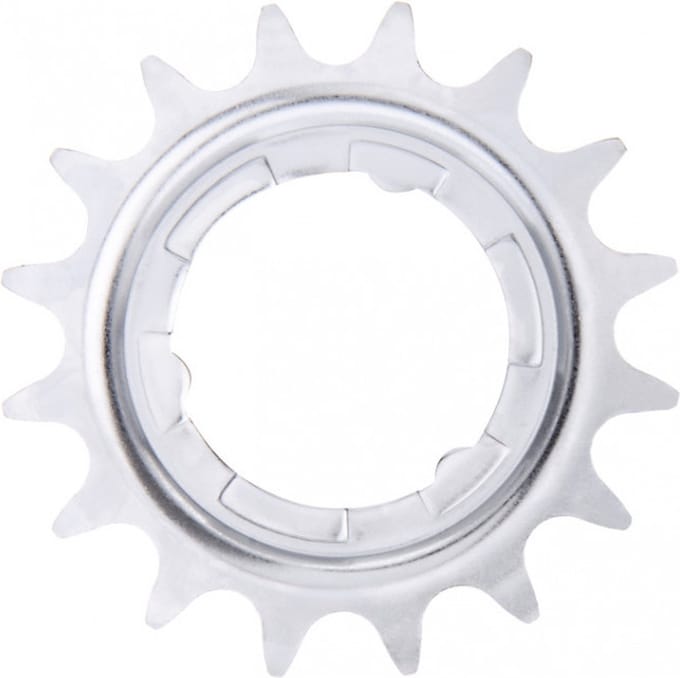 Tandwiel 16T Shimano interne naaf - zilver