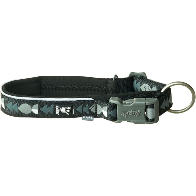 Hurtta Bare Halsband, coal - 35-45 cm Halsomvang