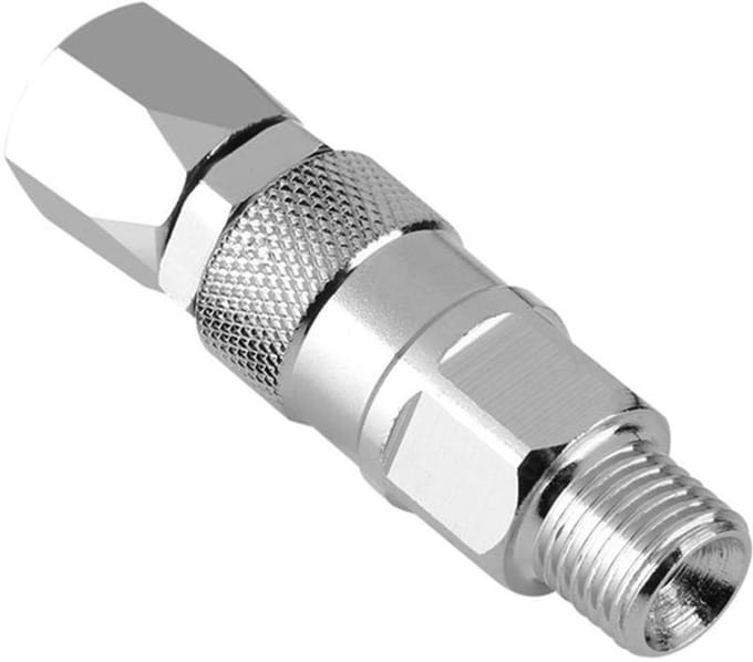 Allecto - Roestvrij Staal Draaikoppeling - Slang Swivel Joint