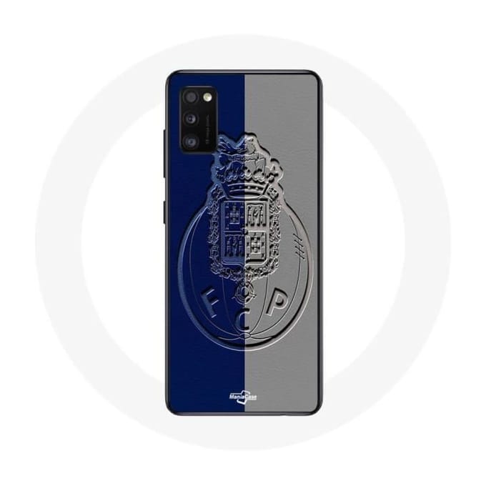 Coque - maniacase - Samsung Galaxy A41 - Souple - Protection - Porto gond bleu et gris