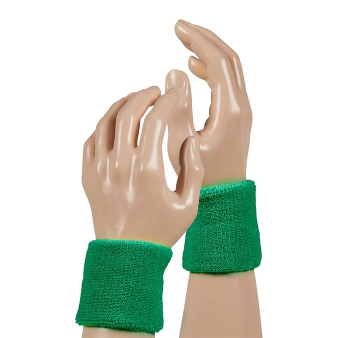 Apollo - Feest polsband - gekleurde polsband groen one size
