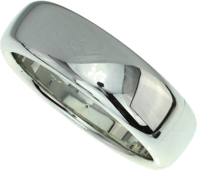 Behave - Bangle in brede uitvoering - zilverkleur - power look
