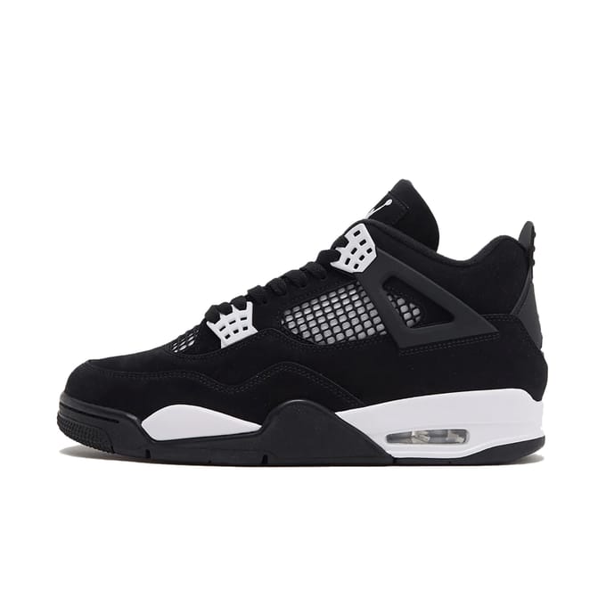 Air Jordan 4 Retro - Unisex - Wit Thunder - Maat EU 44