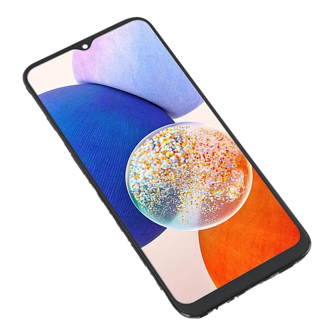 Schermvervanging met Frame en Gereedschap LCD-scherm Touch Digitizer Schermassemblage Voor Galaxy A14 blue