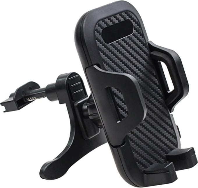 VCTparts® Verstelbare Telefoon Houder Ventilatierooster Zwart