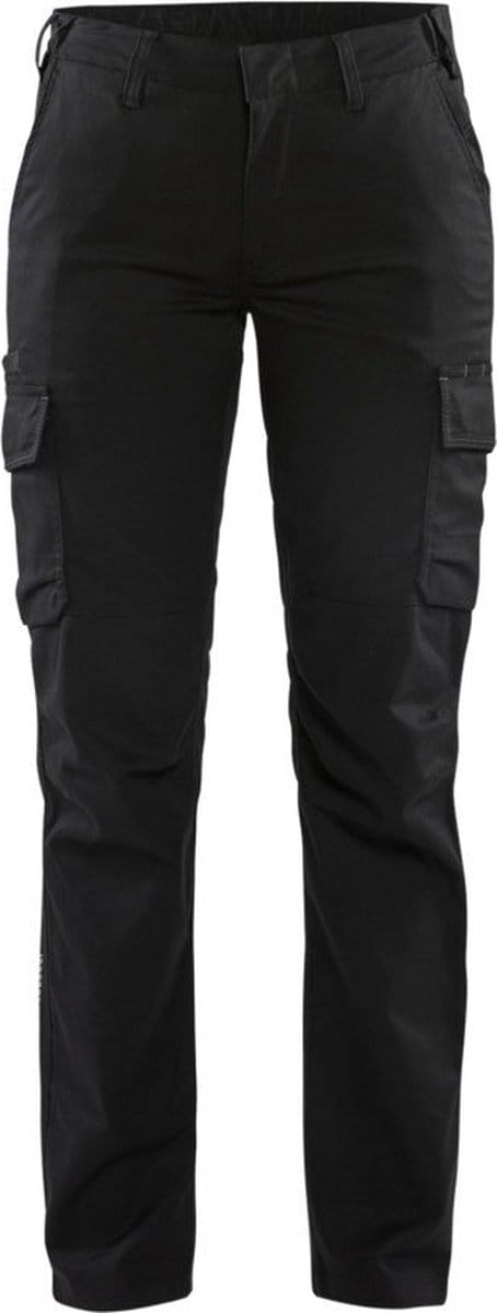 Blaklader Dames industrie werkbroek stretch 7144-1832 - Zwart - C32