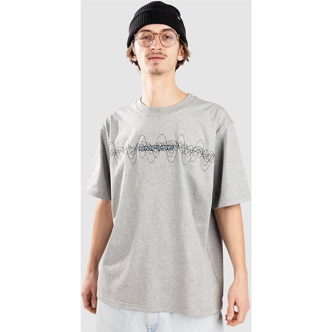 Empyre Radio Wave T-Shirt grijs