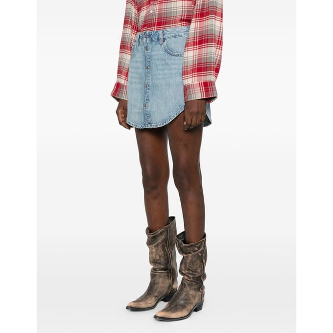 Diesel rok de-ard vrouw blauw