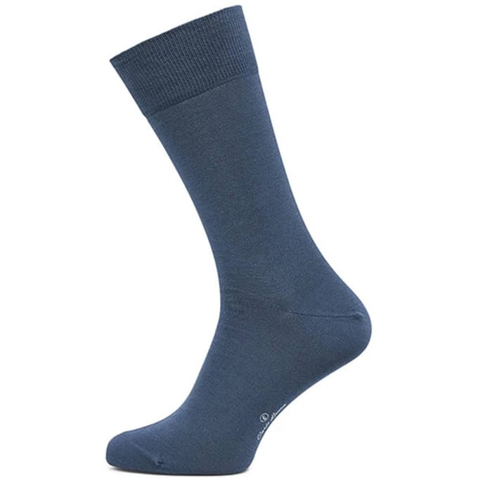 CARLO LANZA 100 Classico Sokken Heren - Donkerblauw - Maat 40,43