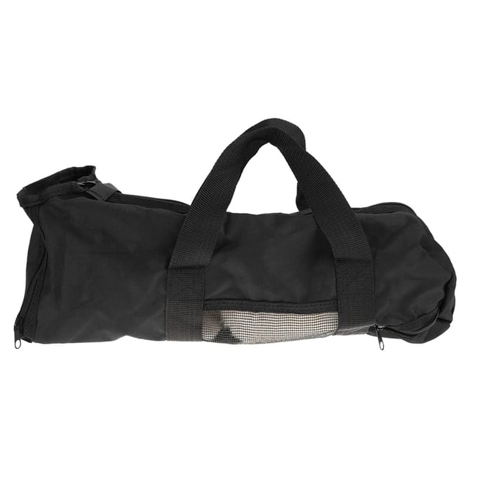 Sac de transport multifonctionnel pour chat, idéal pour le toilettage et le nettoyage black