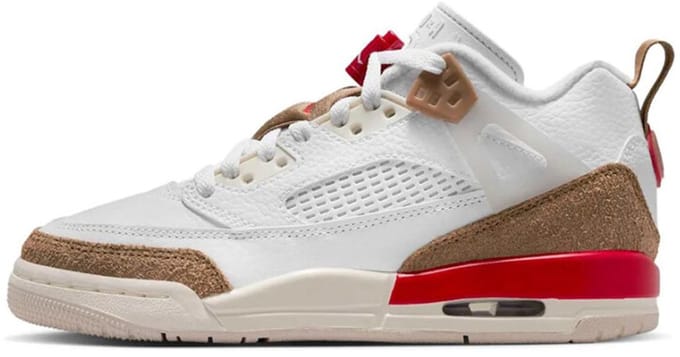 Jordan Spizike Kindersneakers - Wit - Maat 36.5 - Mesh/Synthetisch