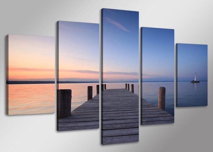 Art4-all - Canvas Schilderij Eindeloos - 160x80cm