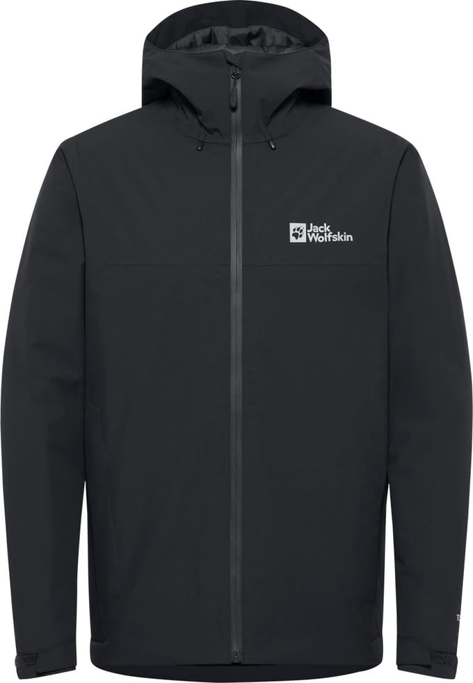 Jack Wolfskin Wisper Insulated Black Winterjas Heren