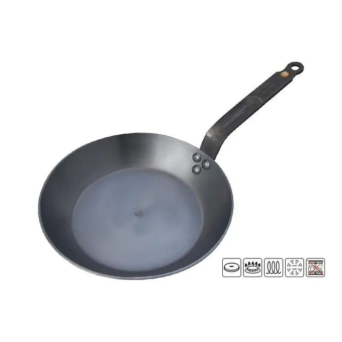 DeBuyer Mineral B Element frying pan - 28 diameter x 4.2 cm - 1.77 L