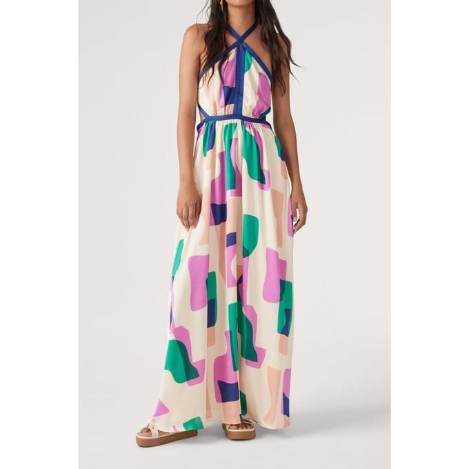 BA&SH Robe Goomy Ecru Taglia: S | Maxi abiti Outlet | Donna | Marrone