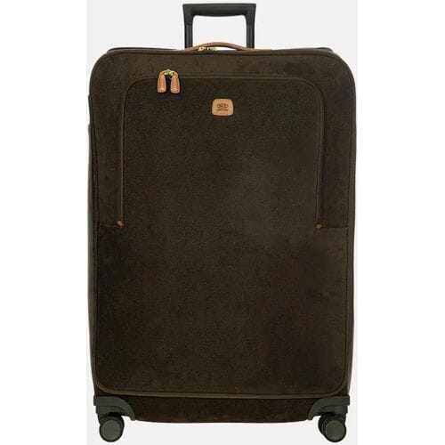 BRIC'S Life Trolley 4w Olive Donkergroen 82cm