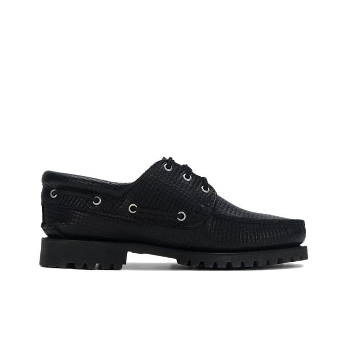 Timberland Authentic Boat Shoe Black Full Grain Brown Taglia: 43 | Scarpe Eleganti Outlet | Uomo | Nero