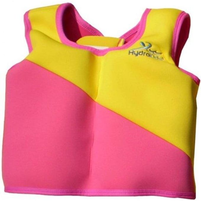 New Swim Trainer Jacket Size 2(2-3 yr)Girls pink/Yellow