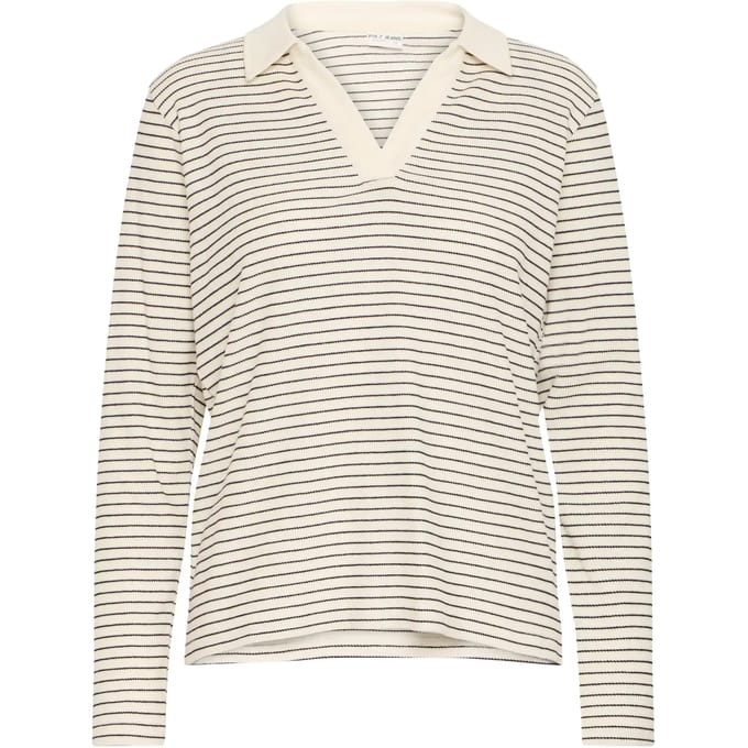 Dames-T-shirt met lange mouwen Pulz Jeans Rowan