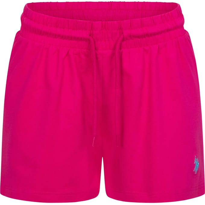 U.S. Polo Assn. dames sweatshorts van katoen met stretch